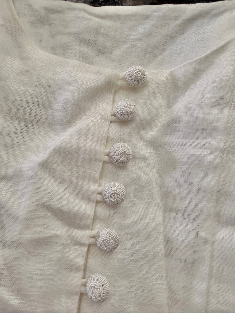 Farm Rio Floral Linen Mini Dress - Picture 9 of 9